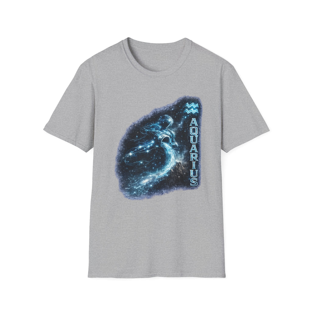Aquarius Constellation T-Shirt — Zodiac Starry Water-Bearer Tee
