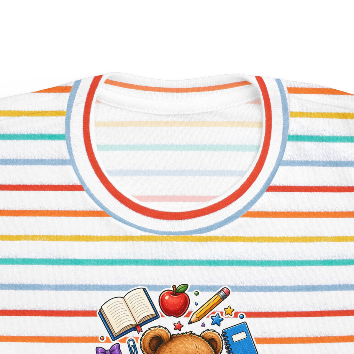 Toddler Bear School Tee — Cute Back-to-School Shirt for Kids
