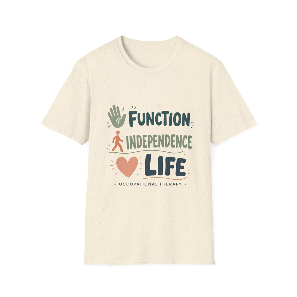 Playful Typography Featuring Function Independence Life With Icons