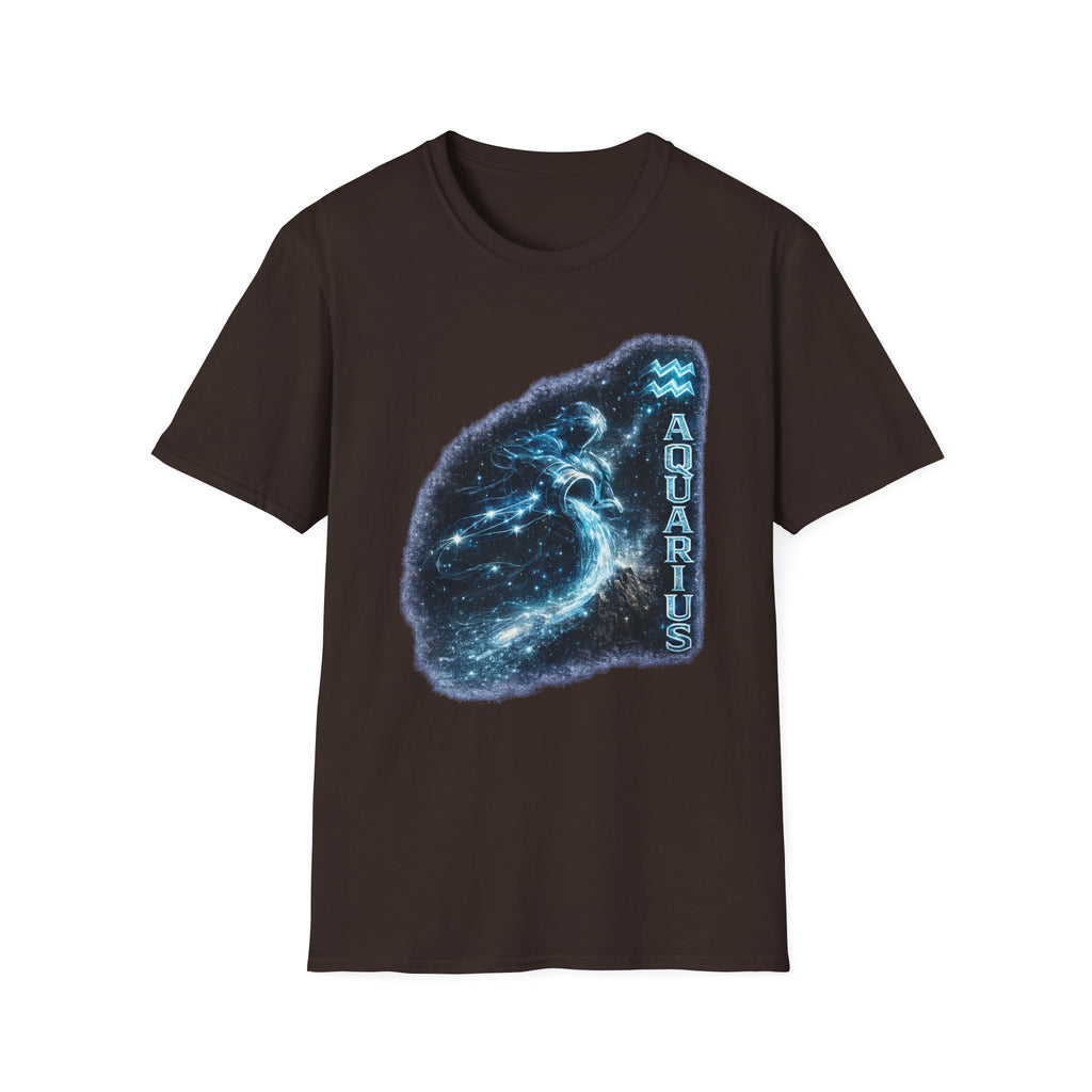 Aquarius Constellation T-Shirt — Zodiac Starry Water-Bearer Tee