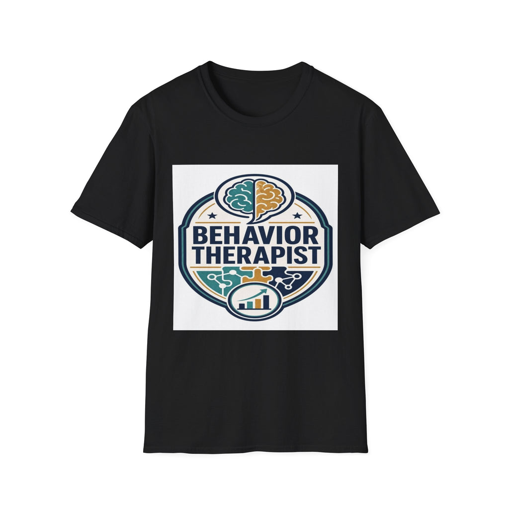 Bold Professional Badge Design For Behavior Therapist- Graphic Tees