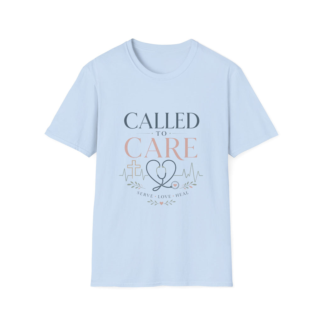 Elegant Christian Healthcare Design Featuring Called To Care Phrase