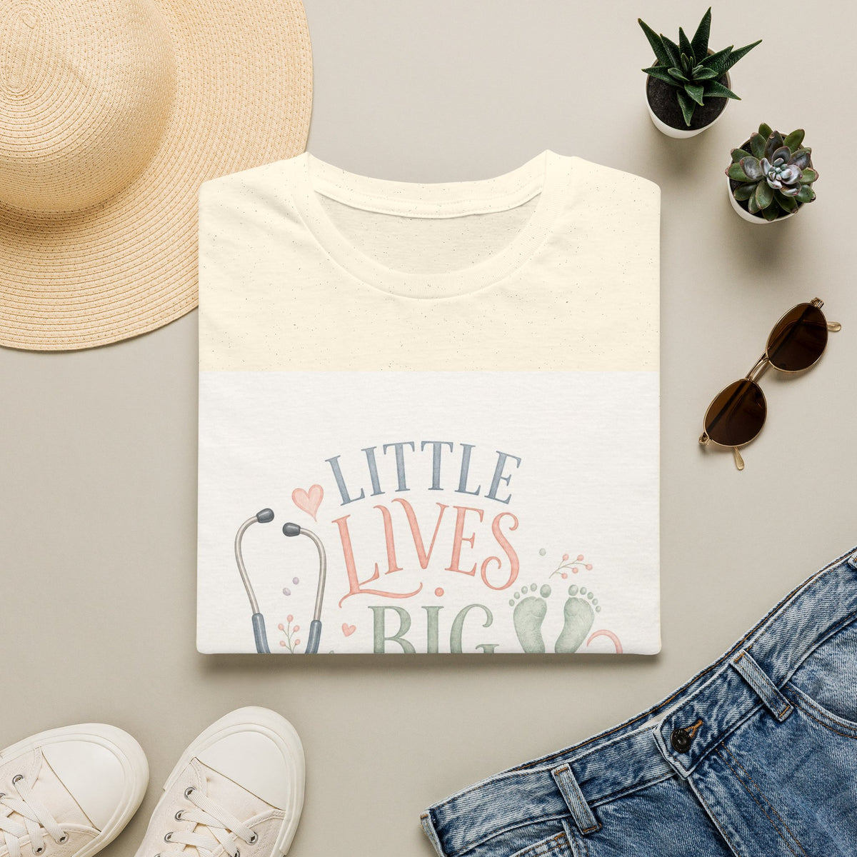 Little Lives Big Love NICU Design With Elegant Typography