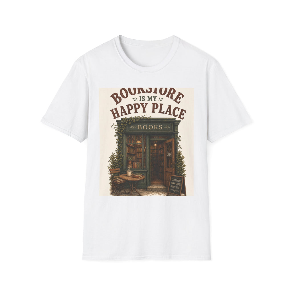 Vintage Bookstore Front With Open Door And Warm Aesthetic