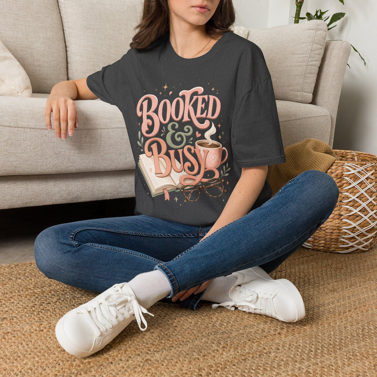 Chic Typography Design With Whimsical Illustrations And Pastel Colors