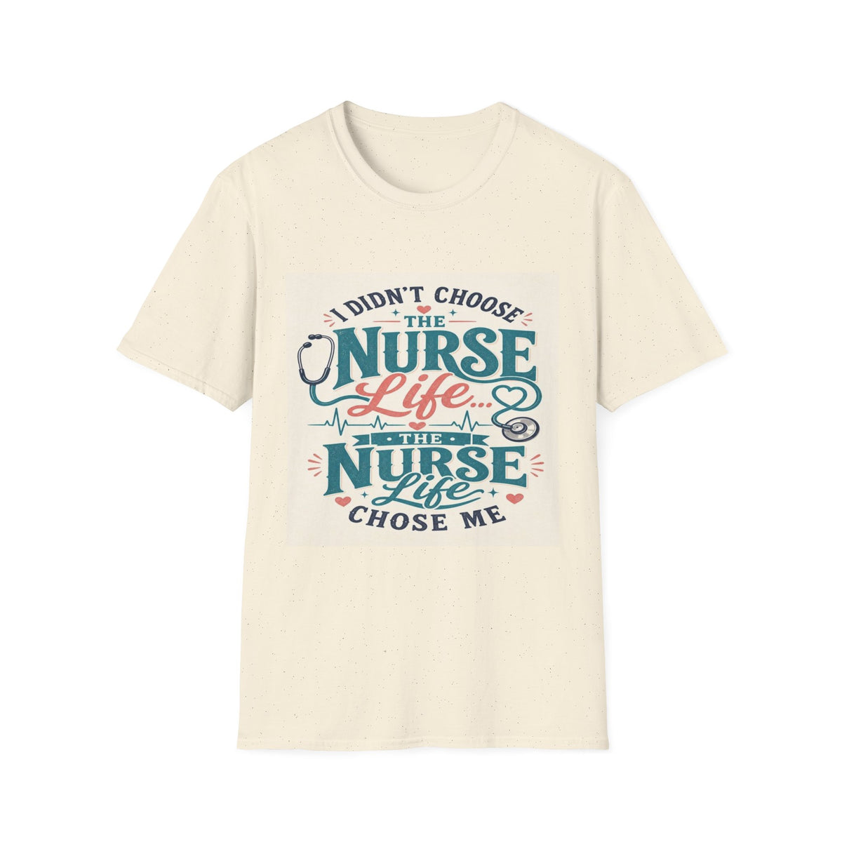 Trendy T-shirt Design Showcasing Playful Nurse Life Typography- Graphic Tees