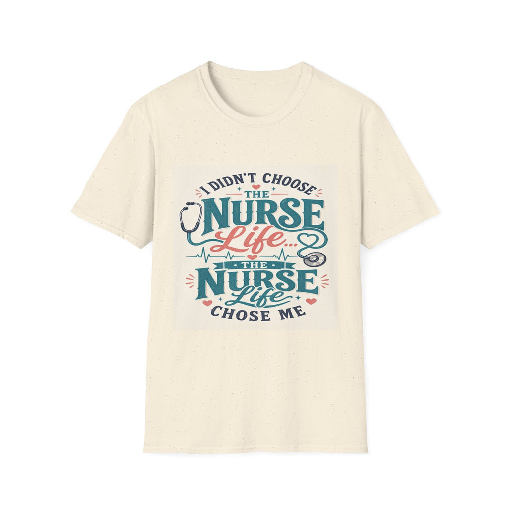 Trendy T-shirt Design Showcasing Playful Nurse Life Typography (1)- Graphic Tees