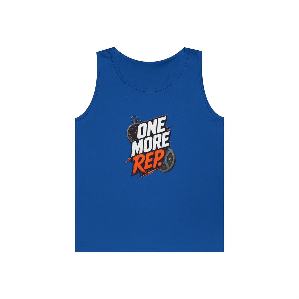One More Rep Tank Top — Motivational Gym Workout Tank