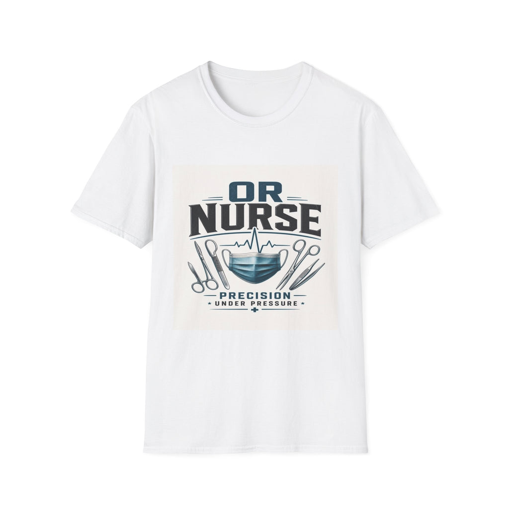 Bold T-Shirt Design Featuring Nurse Motto With Instruments- Graphic Tees