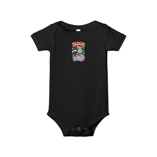 Baby Onesie - "Bloom Where You Grow" Floral Infant Bodysuit