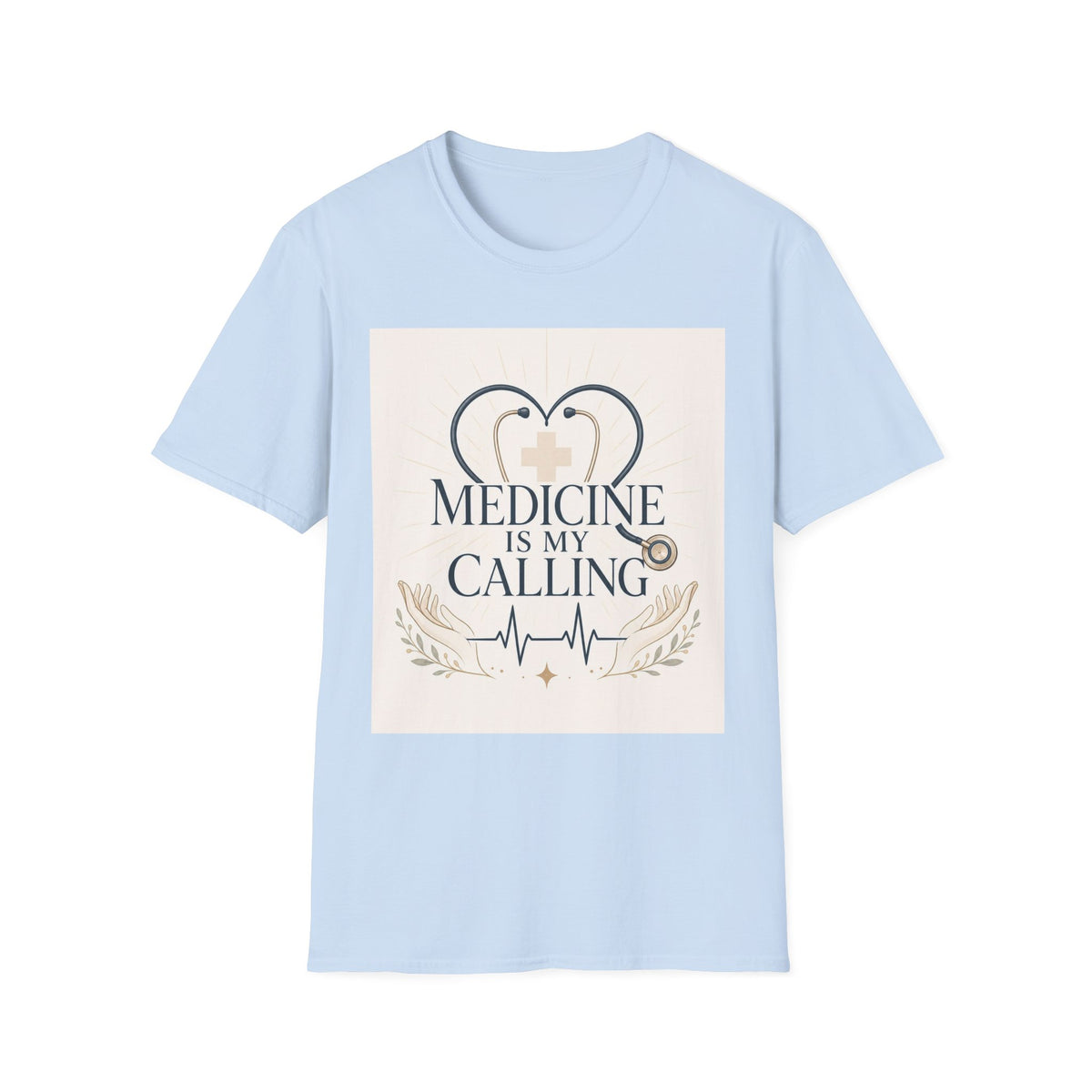 Elegant Design Celebrating Medicine With Heart Shaped Stethoscope