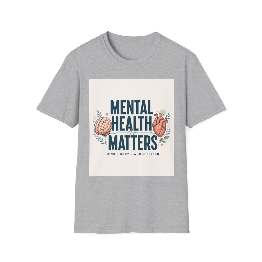 Bold Typography Design Emphasizing Mental Health Awareness