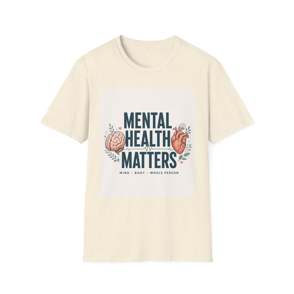 Bold Typography Design Emphasizing Mental Health Awareness
