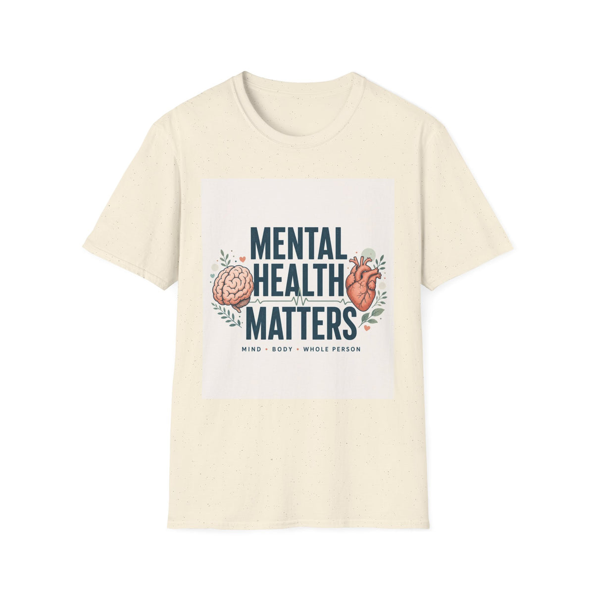 Bold Typography Design Emphasizing Mental Health Awareness