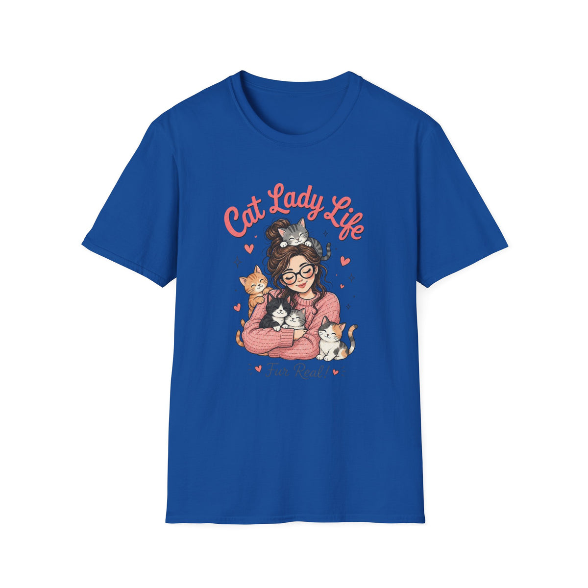 Cat Lady Life T-Shirt — Cute Cat Mom Graphic Tee