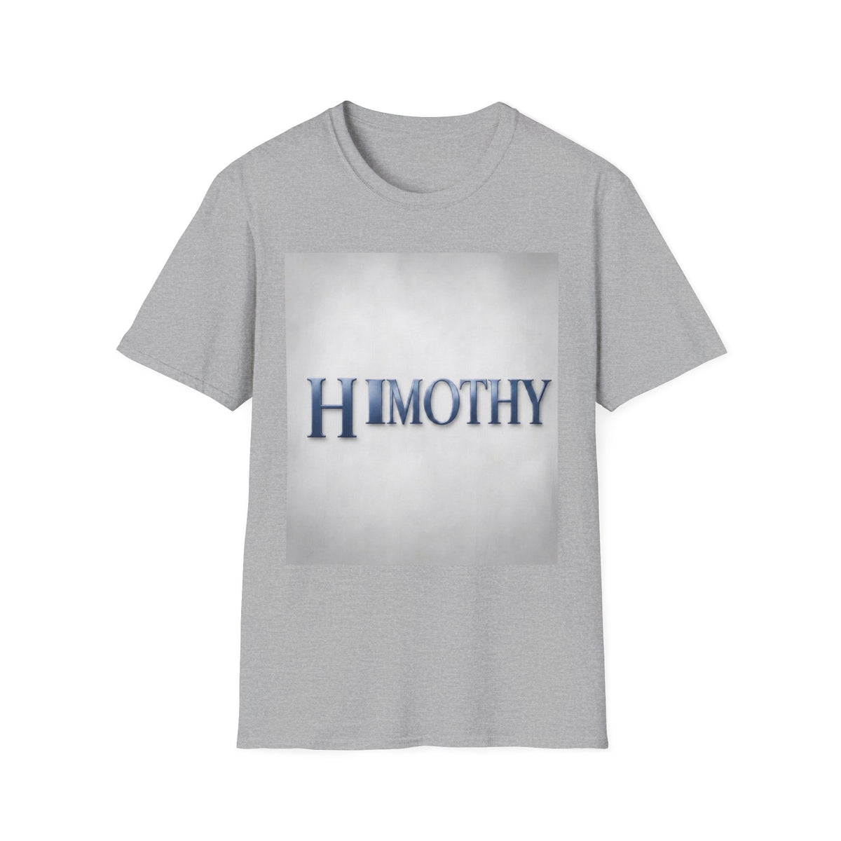 Timothy Name Graphic T-Shirt — 'HIMOTHY' Vintage Lettering Tee
