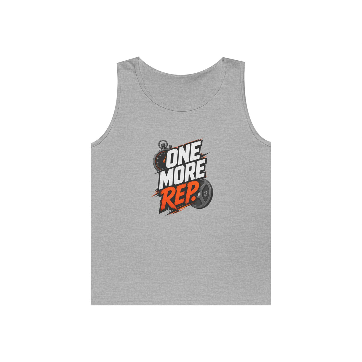 One More Rep Tank Top — Motivational Gym Workout Tank