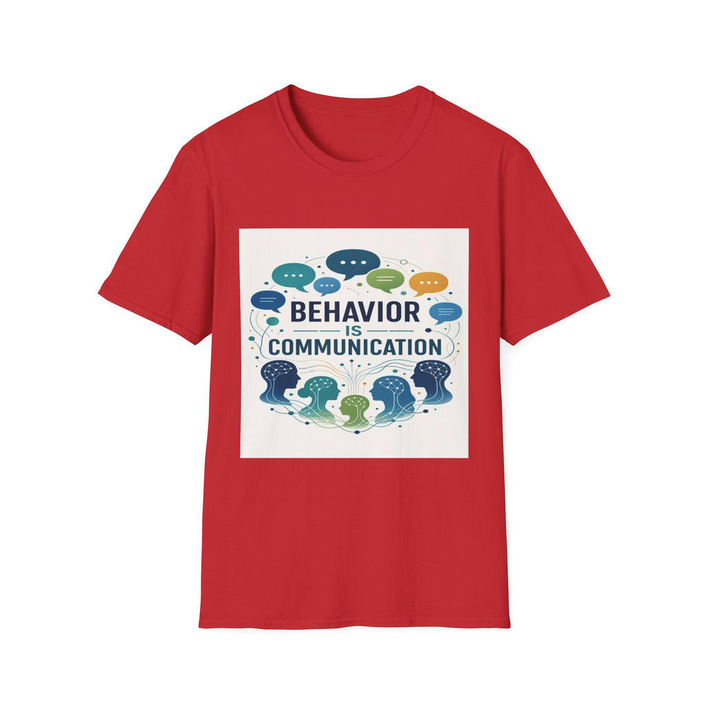 T-shirt Design Featuring Bold Phrase Surrounded By Colorful Speech Bubbles- Graphic Tees