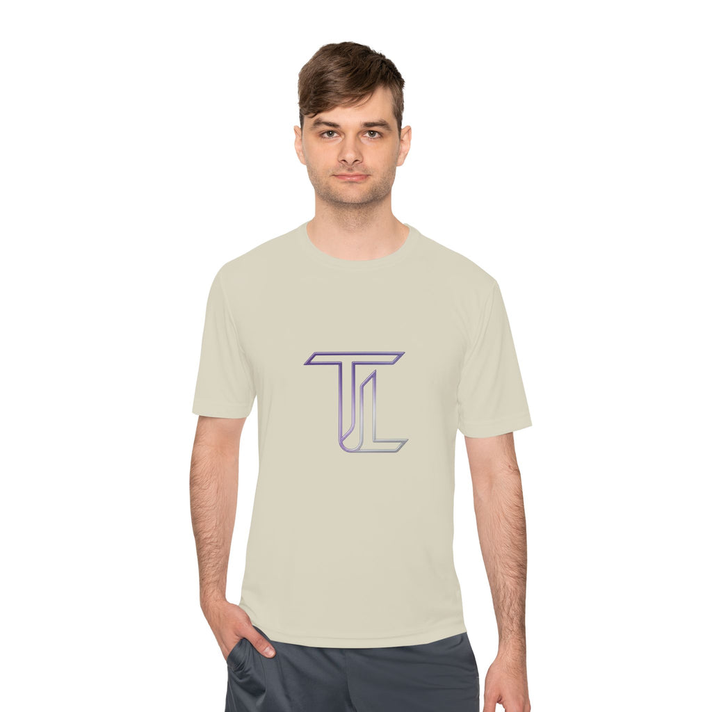 Monogram TL Performance Tee — Moisture-Wicking Athletic Shirt