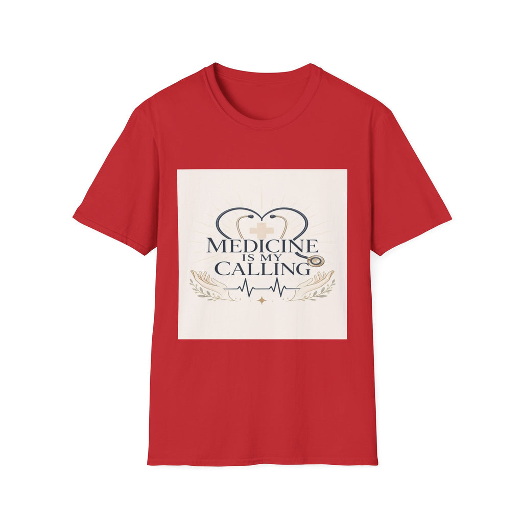 Elegant Design Celebrating Medicine With Heart-Shaped Stethoscope- Graphic Tees