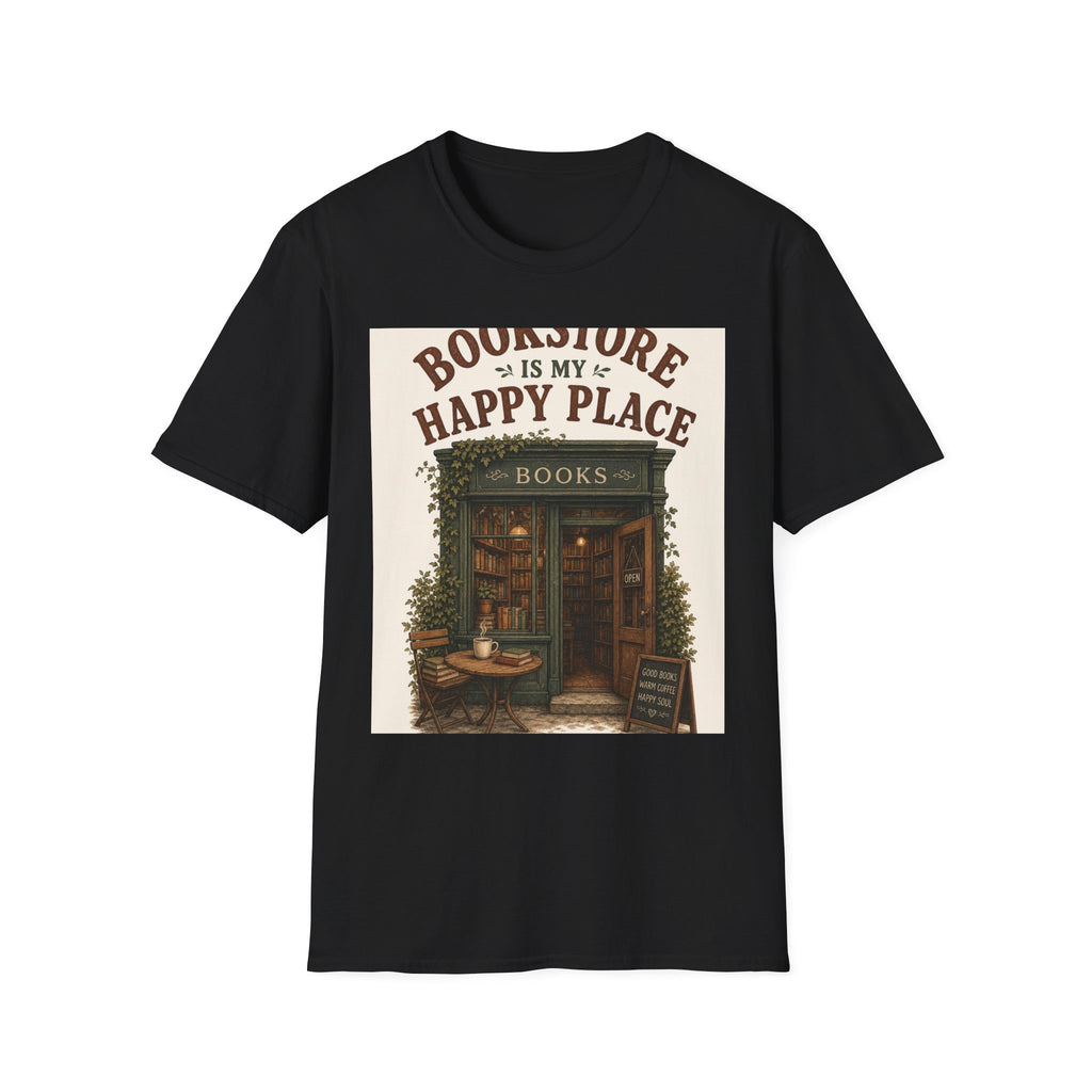 Vintage Bookstore Front With Open Door And Warm Aesthetic
