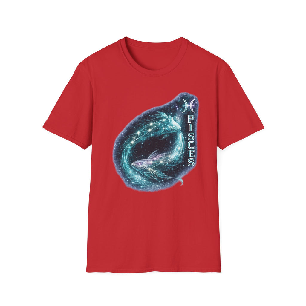 Pisces Zodiac T-Shirt — Starry Whale Astrology Tee