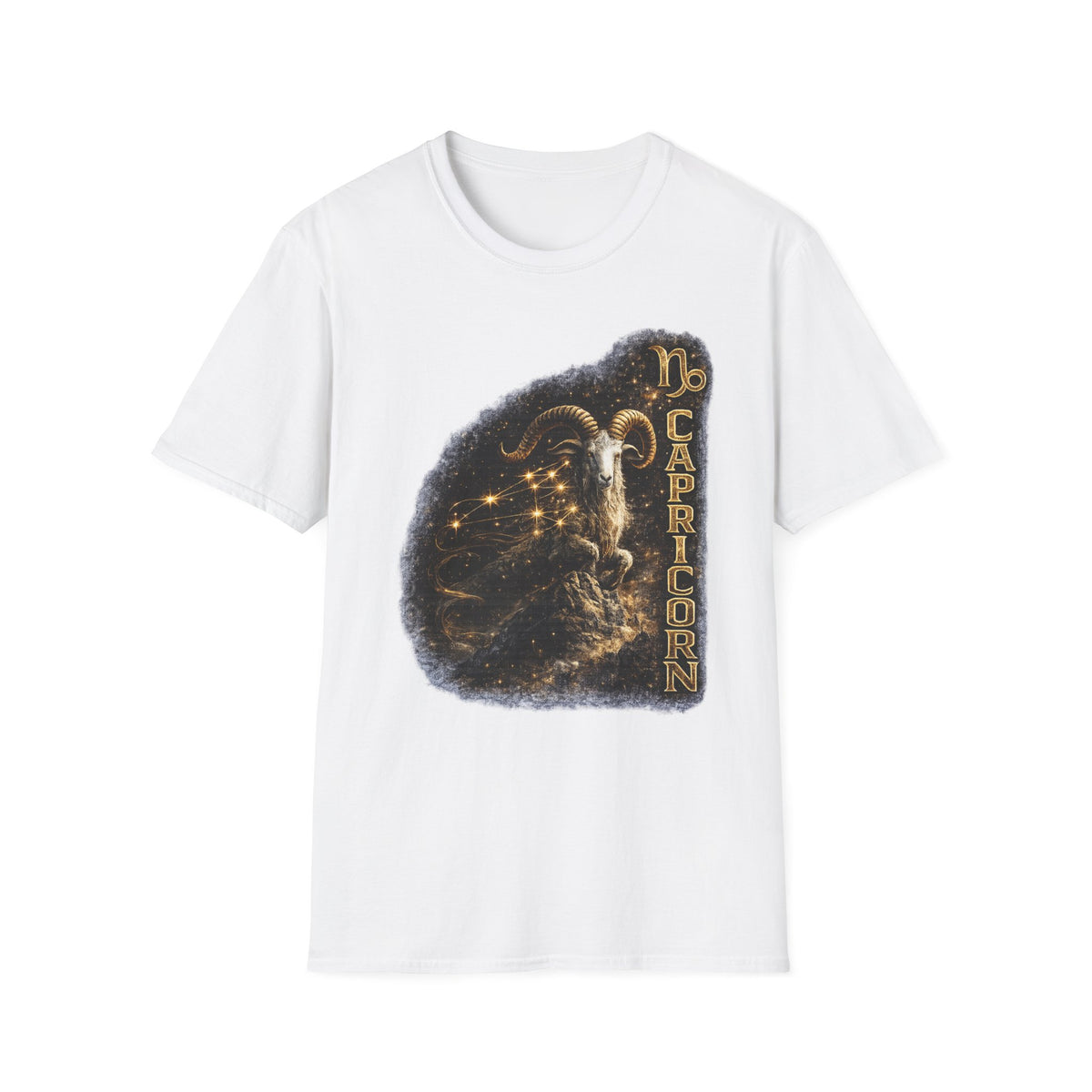 Capricorn Zodiac T-Shirt — Goat Constellation Astrology Tee