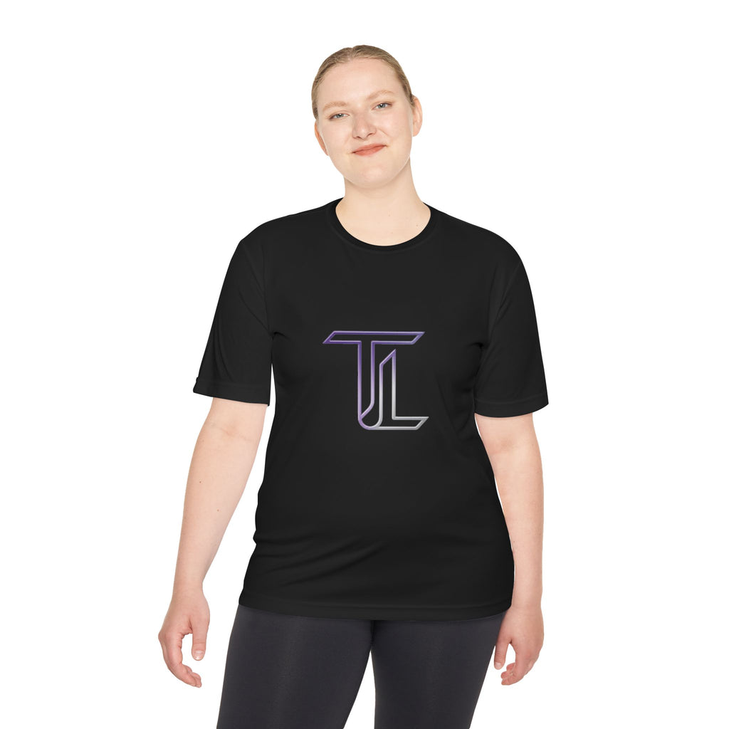 Monogram TL Performance Tee — Moisture-Wicking Athletic Shirt