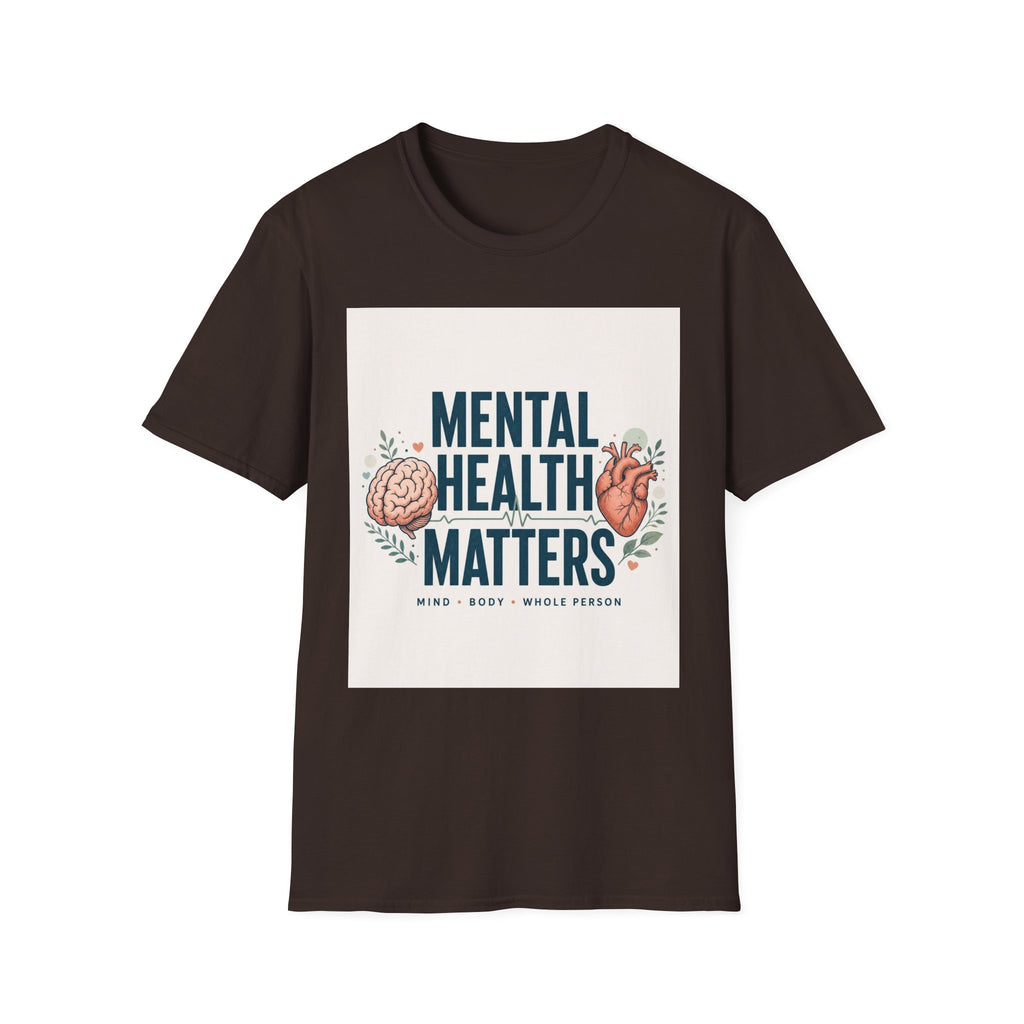 Bold Typography Design Emphasizing Mental Health Awareness