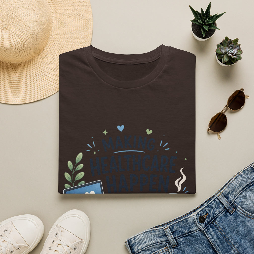 Inspirational T Shirt Design Celebrating Healthcare From Desk