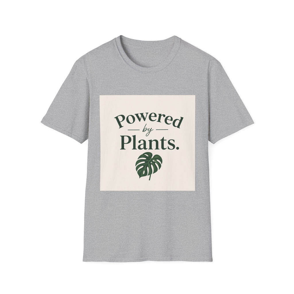 Powered by Plants T‑Shirt — Vegan/Plant Lover Tee