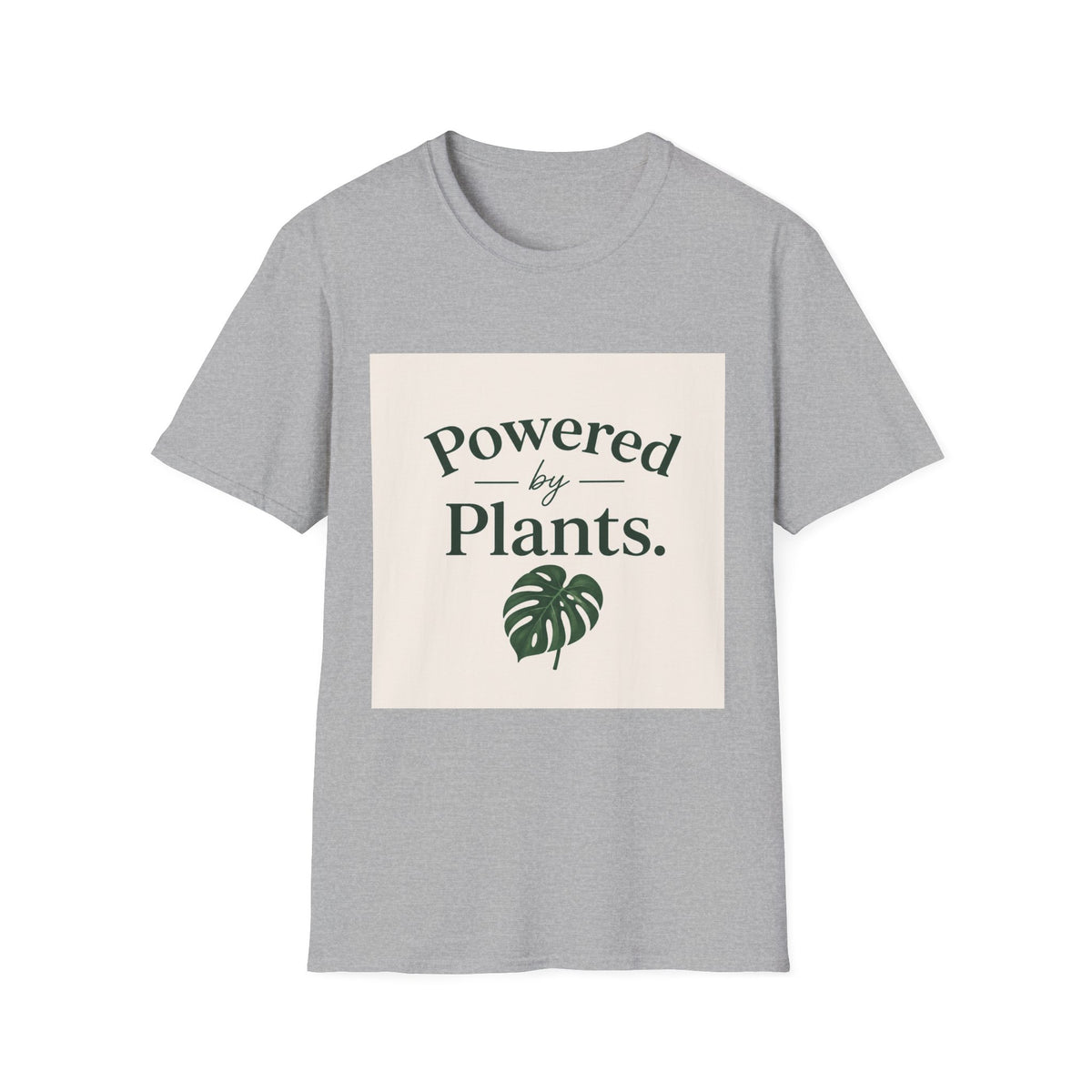 Powered by Plants T‑Shirt — Vegan/Plant Lover Tee