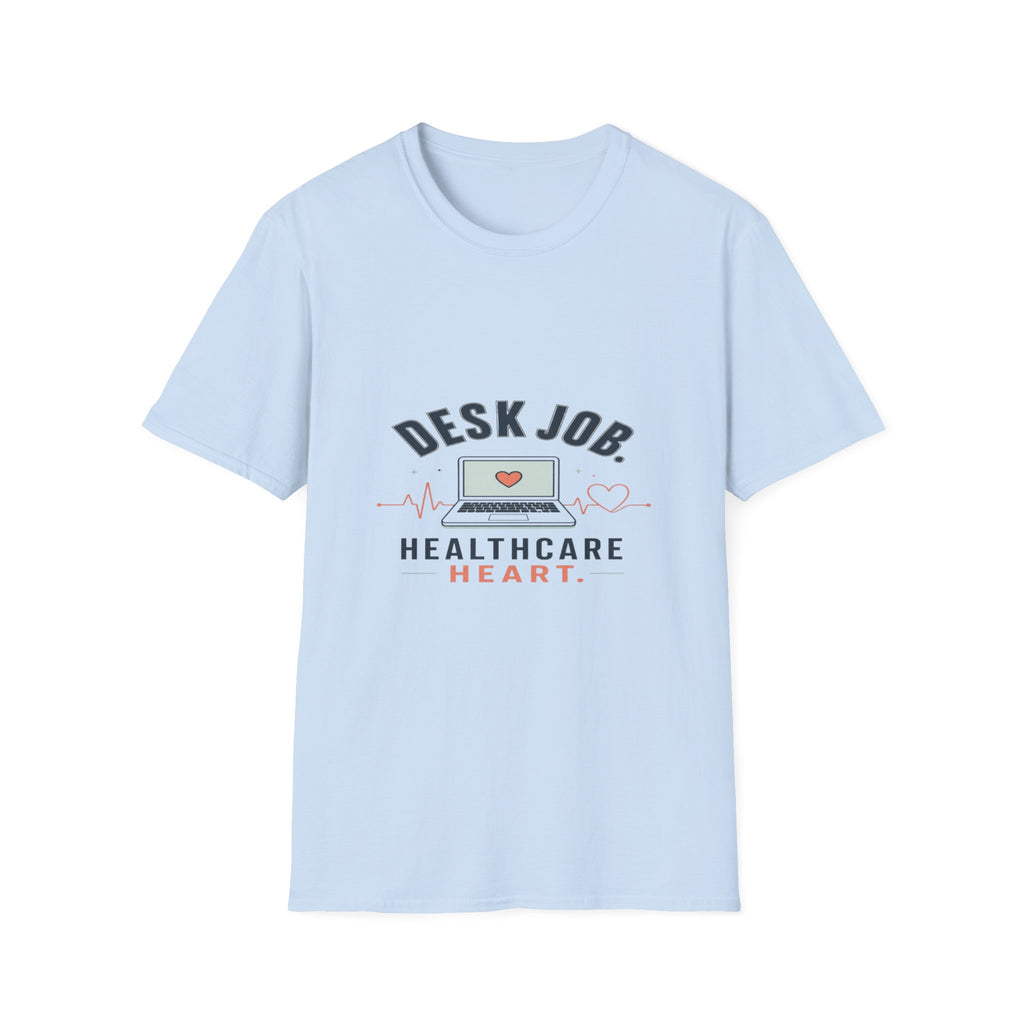 Minimalist T-shirt Design Showcasing Healthcare Heartbeat Concept- Graphic Tees