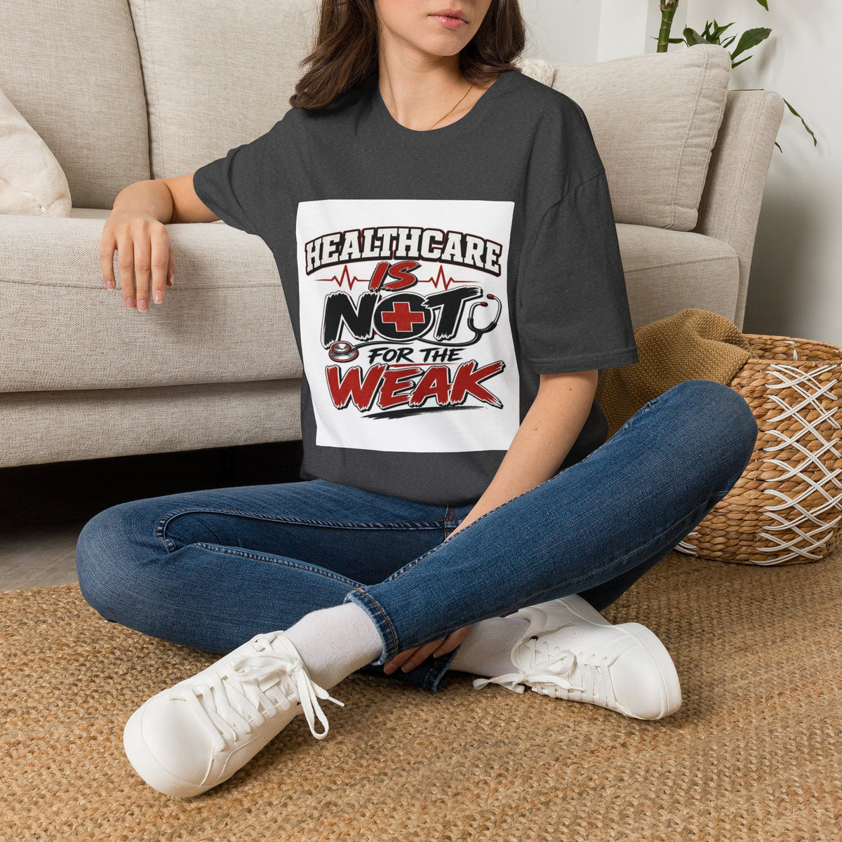 Bold Streetwear Design With Impactful Healthcare Typography- Graphic Tees