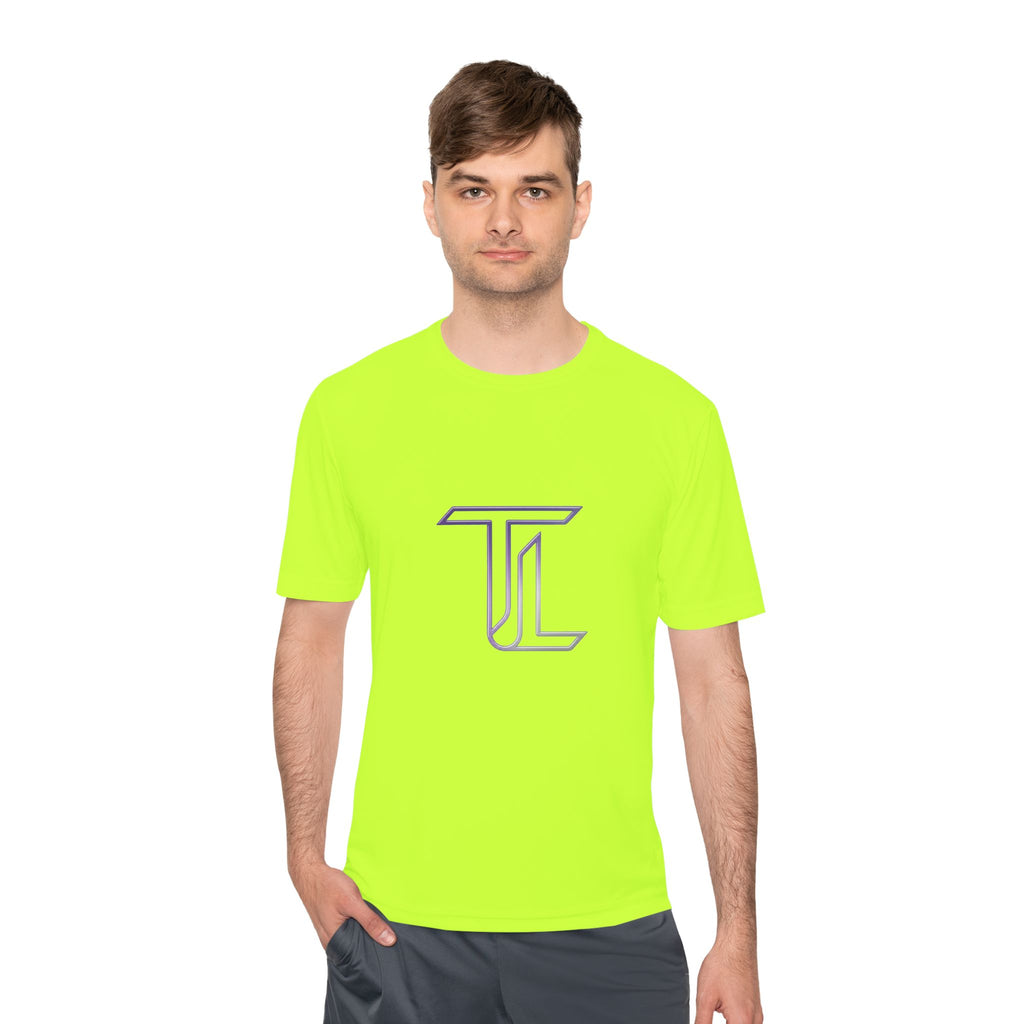 Monogram TL Performance Tee — Moisture-Wicking Athletic Shirt