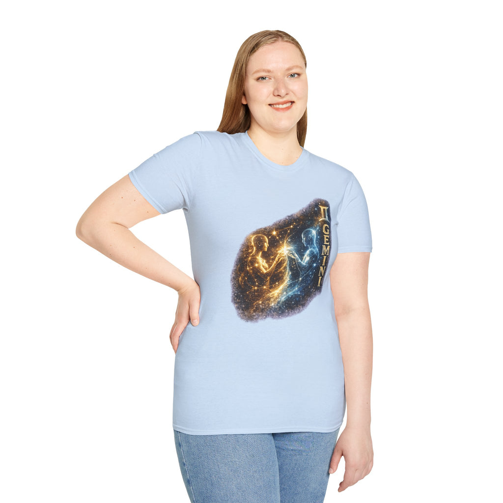 Gemini Constellation T-Shirt — Cosmic Twins Zodiac Tee