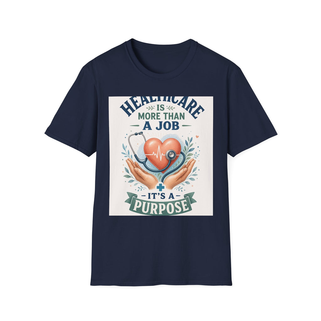 Inspirational T Shirt Design Featuring Compassionate Healthcare Imagery