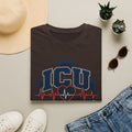 Athletic T Shirt Design With Bold ICU STRONG Typography