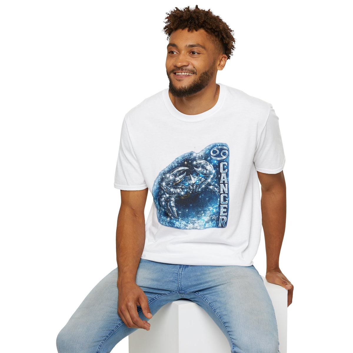 Cancer Zodiac T-Shirt — Cosmic Crab Astrology Tee
