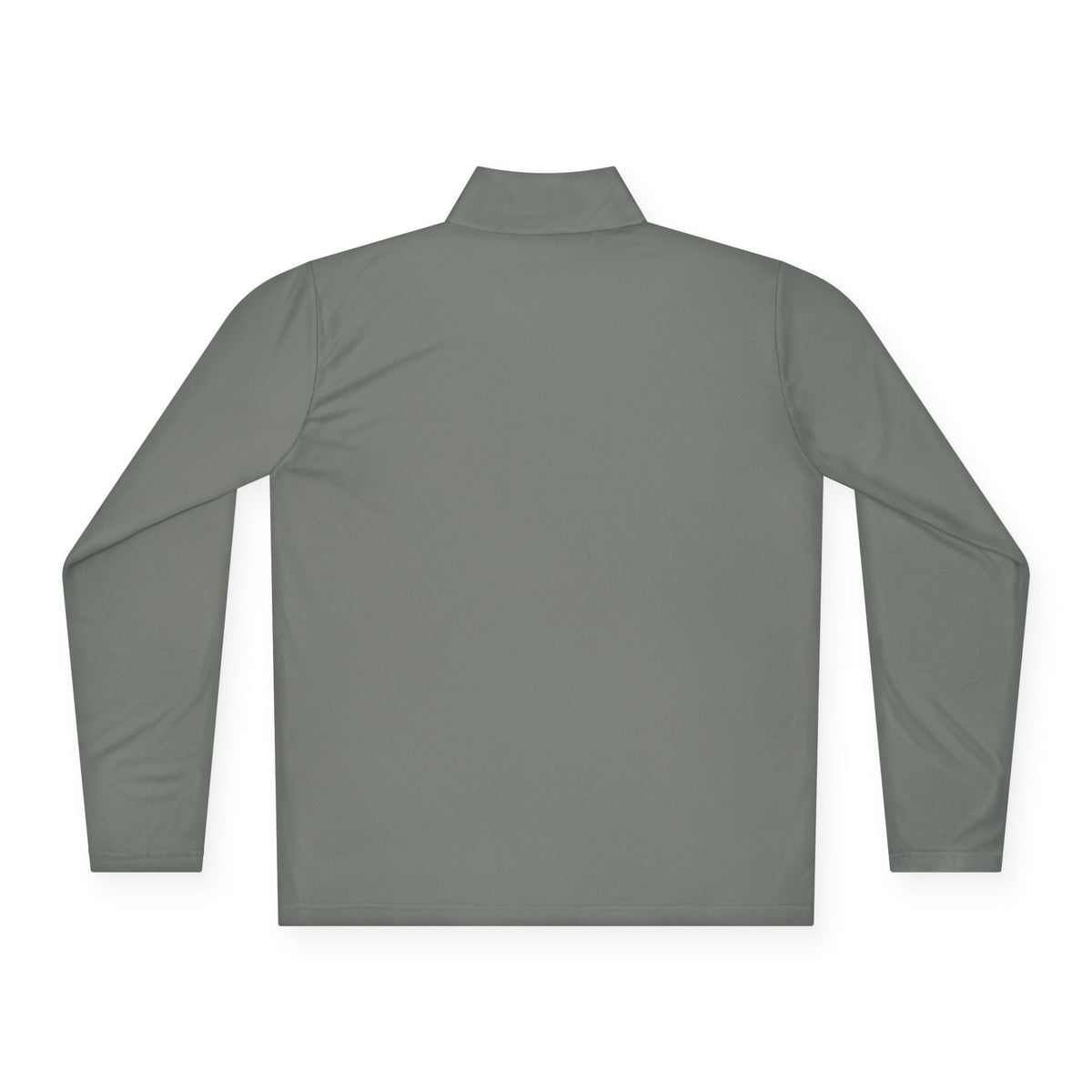 Quarter-Zip Pullover — Minimal Monogram 'T' Embroidered Pullover