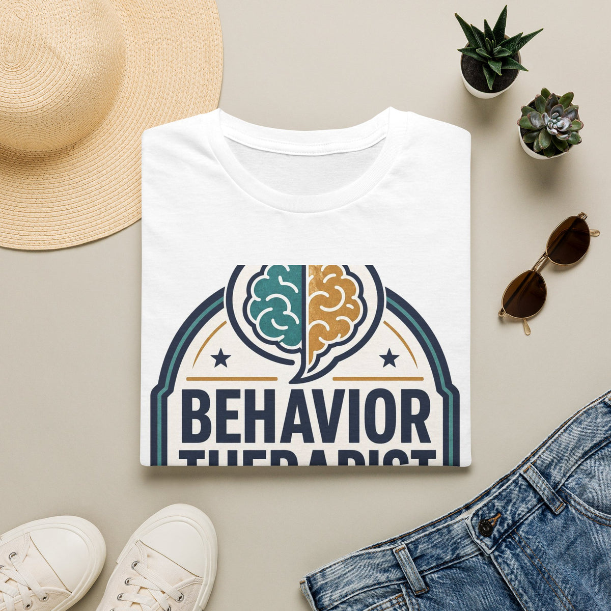Bold Professional Badge Design For Behavior Therapist