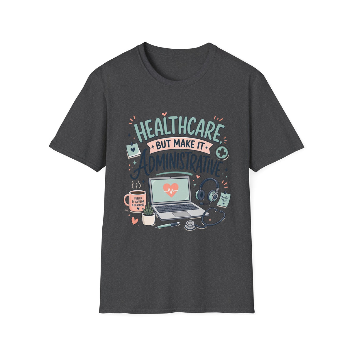 Playful T Shirt Design Showcasing Creative Healthcare Typography