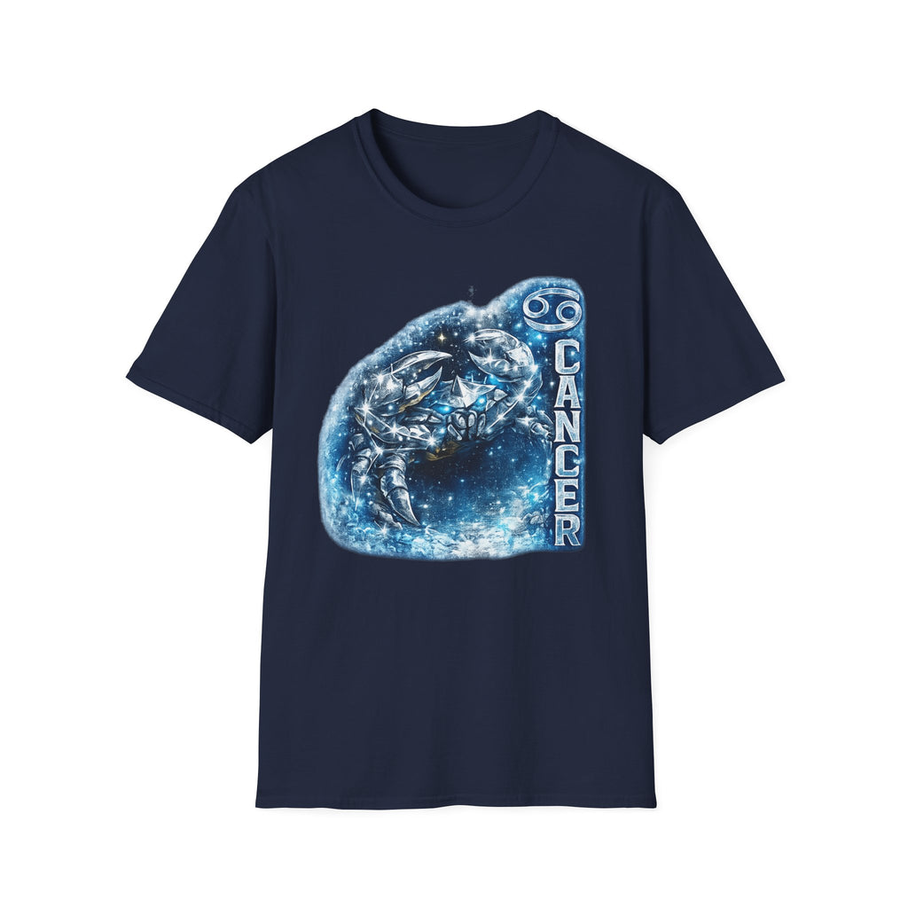 Cancer Zodiac T-Shirt — Starry Crab Astrology Tee (Cancer)