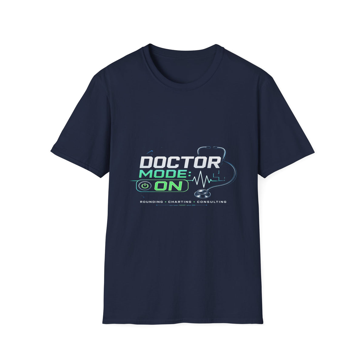 Modern Graphic T-Shirt Design Featuring Doctor Mode Text- Graphic Tees