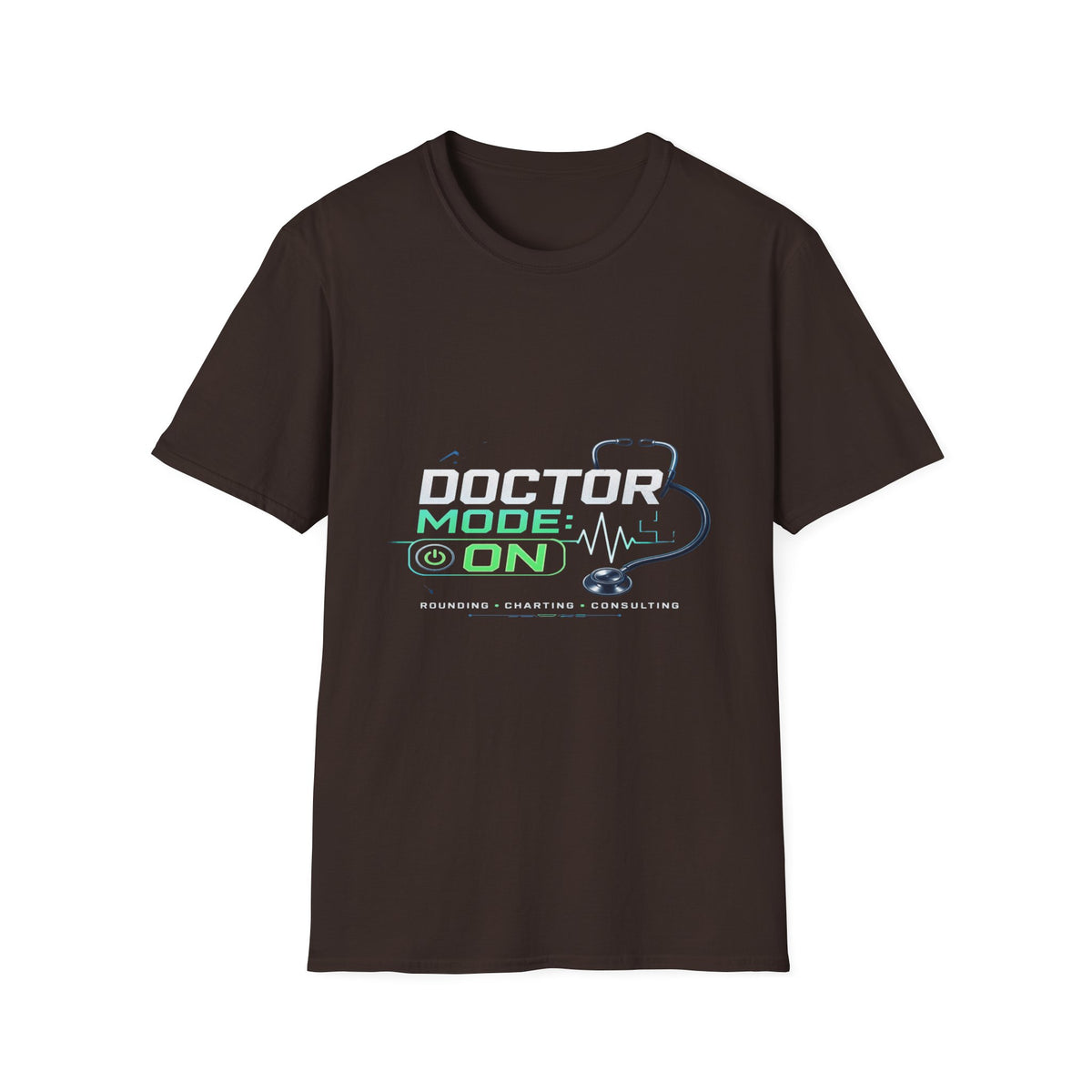 Modern Graphic T-Shirt Design Featuring Doctor Mode Text- Graphic Tees