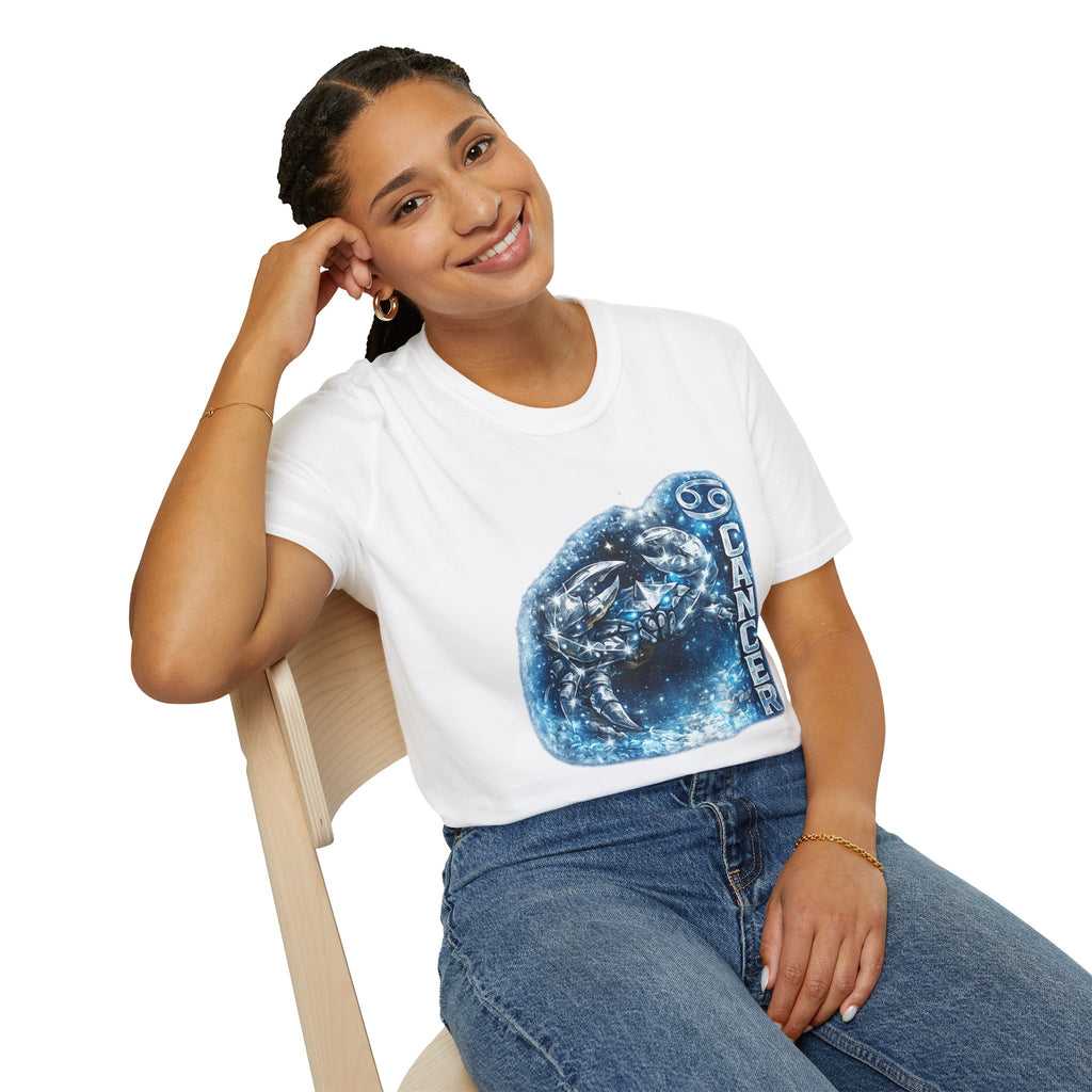 Cancer Zodiac T-Shirt — Cosmic Crab Astrology Tee