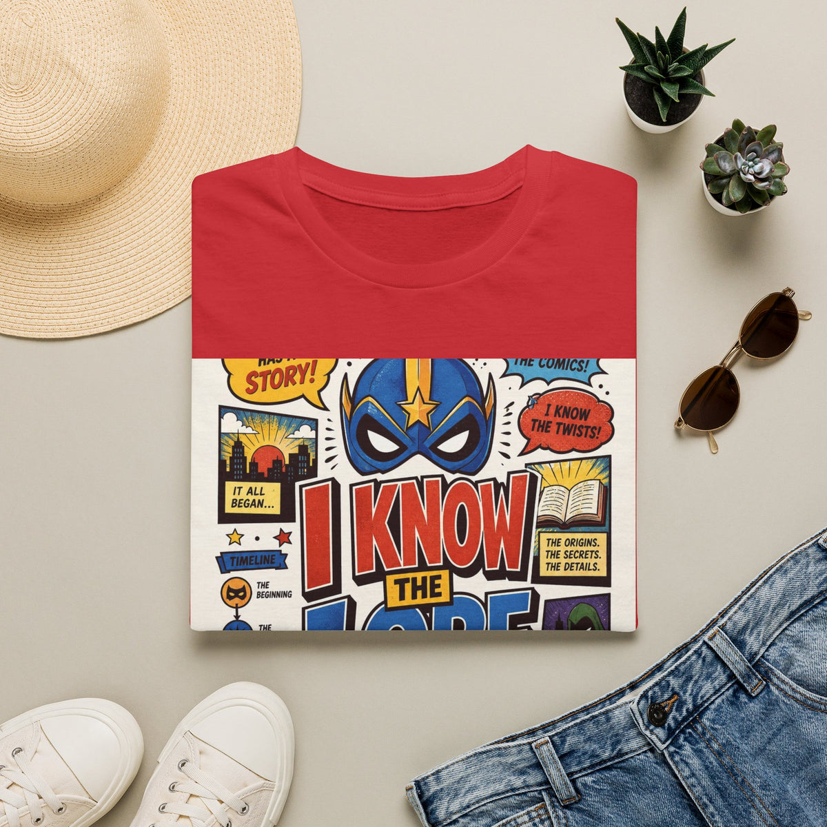 T Shirt Design Featuring Whimsical Superhero Theme And Engaging Text