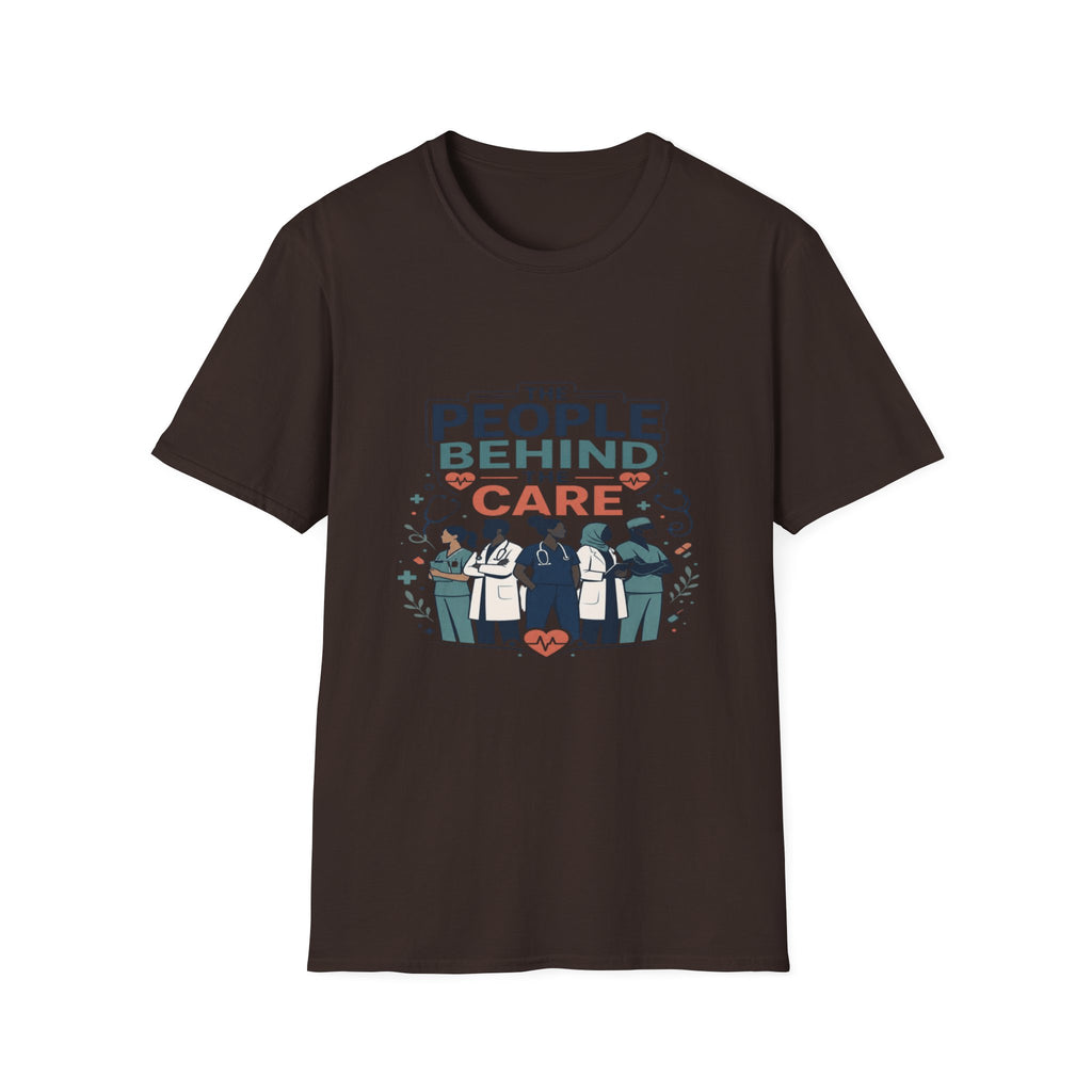 Modern T-Shirt Design Celebrating Healthcare Professionals' Dedication- Graphic Tees