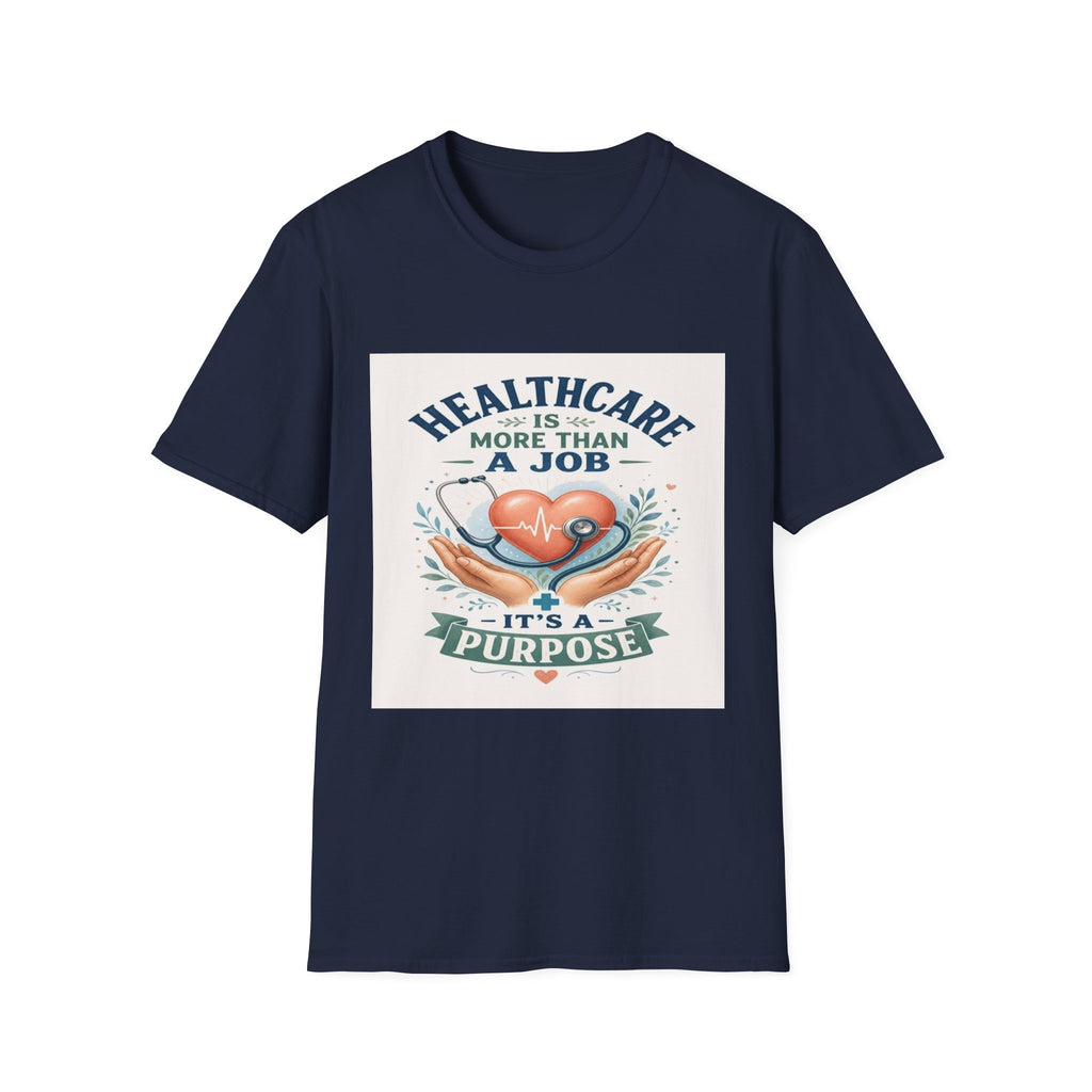 Inspirational T-shirt Design Featuring Compassionate Healthcare Imagery- Graphic Tees