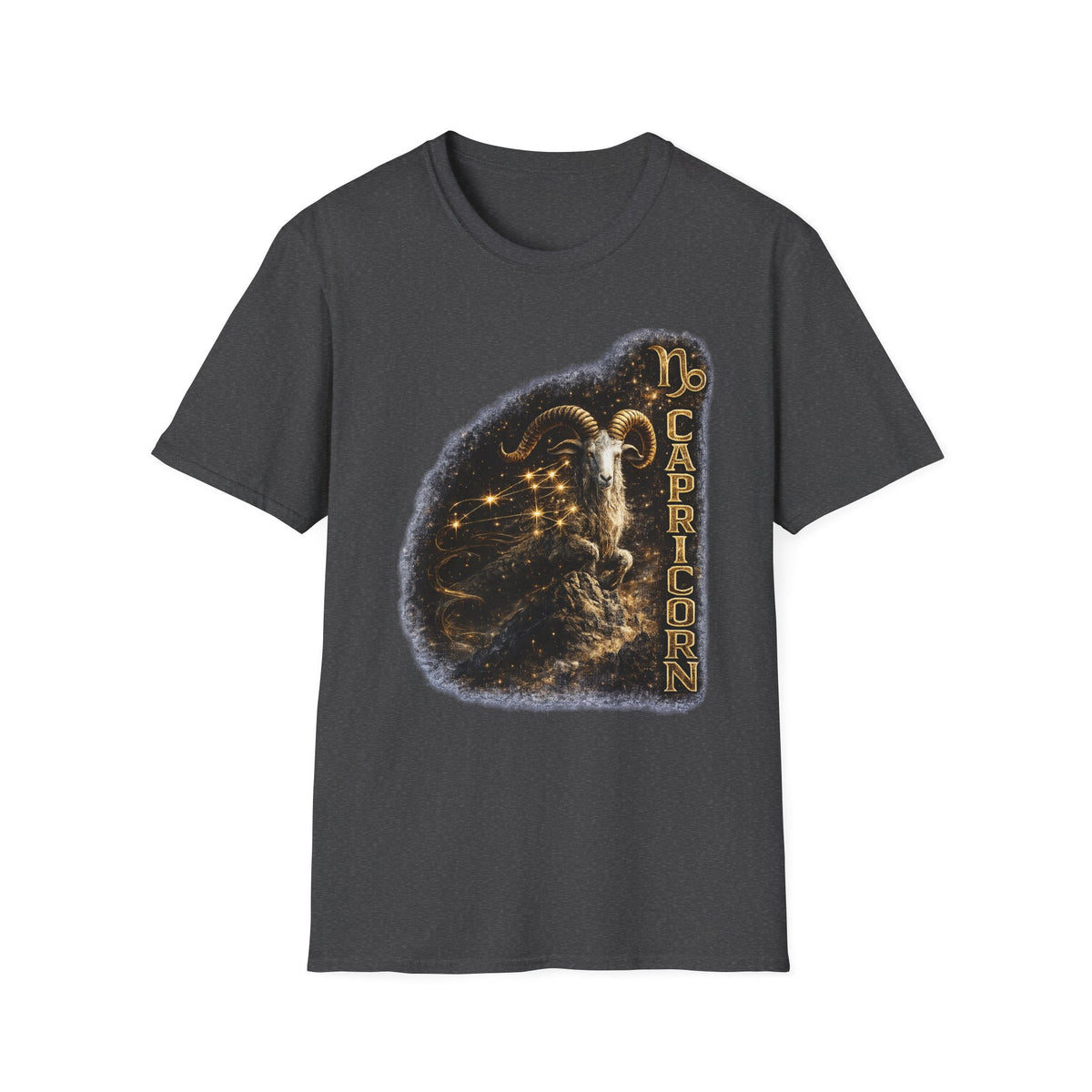 Capricorn Zodiac T-Shirt — Goat Constellation Astrology Tee